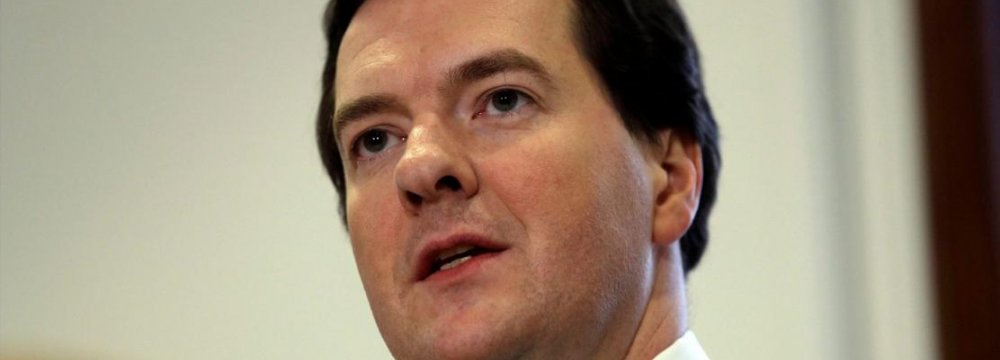 UK Chancellor Wants to Lead Iran Delegation 