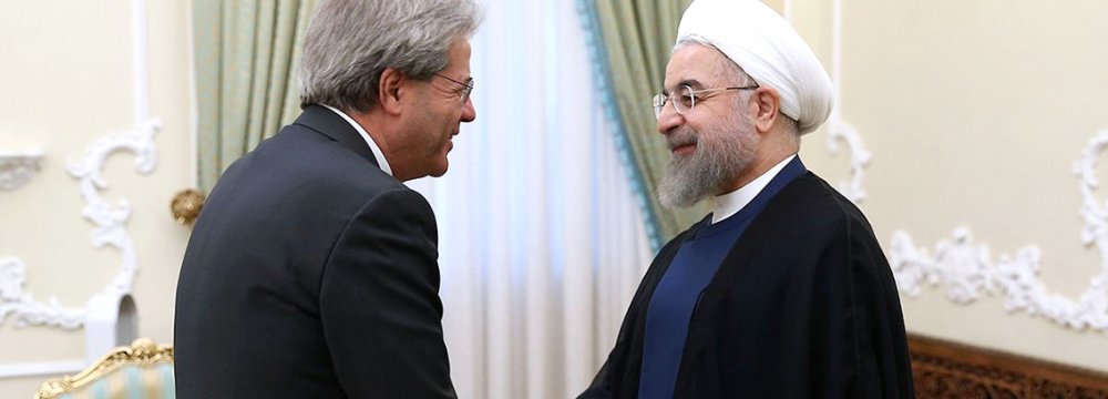 Rouhani’s Visits to France, Italy to Mark Economic Turnaround 