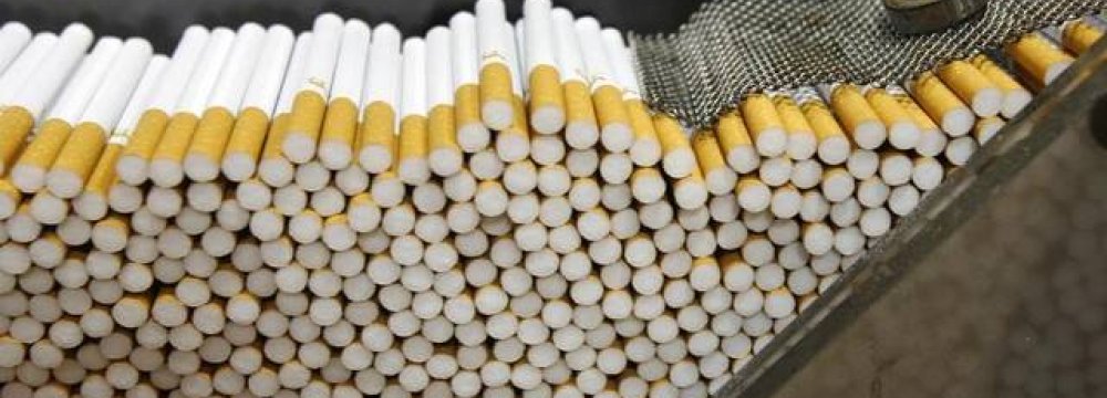 Cigarette Production Down 30%