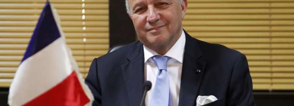 Fabius Briefed on Long-Range Strategy