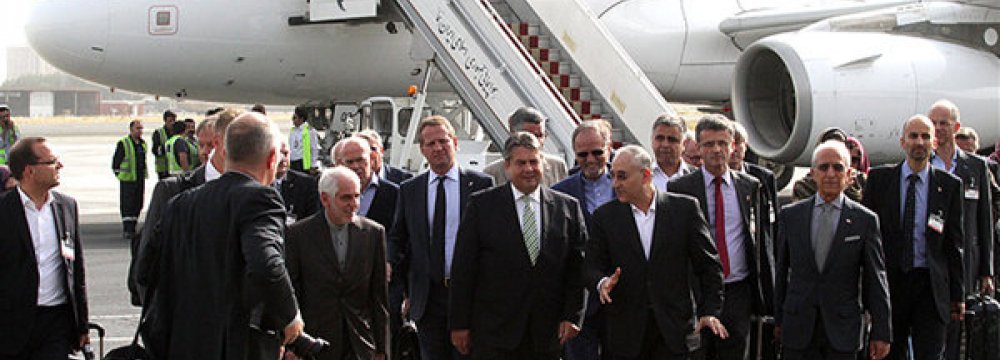 German Business Leaders in Isfahan