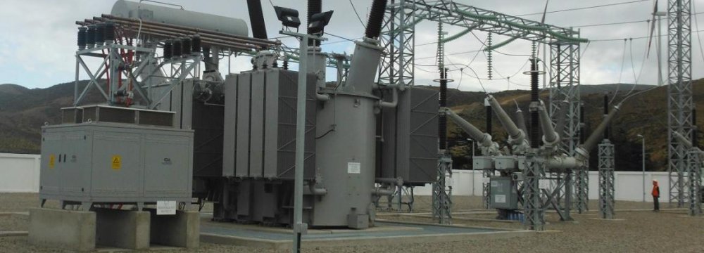 Firouzkouh Power Substation Goes on Stream