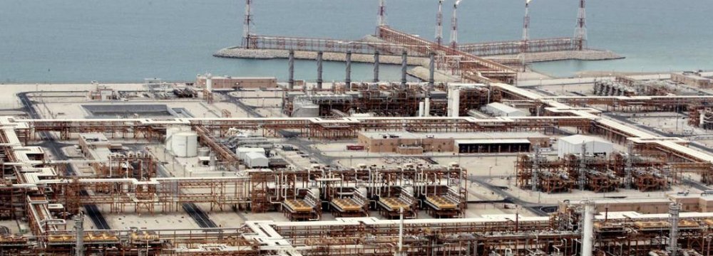 Plans to Overtake Qatar Gas Output in S. Pars