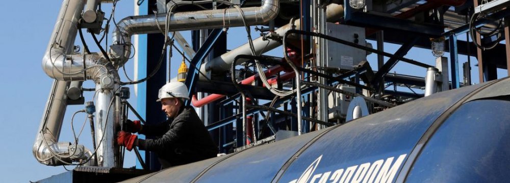 Gazprom Gas to Last 5 Days 