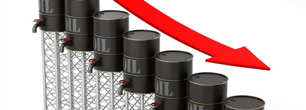 Sharp Decline in  Global Oil Prices 