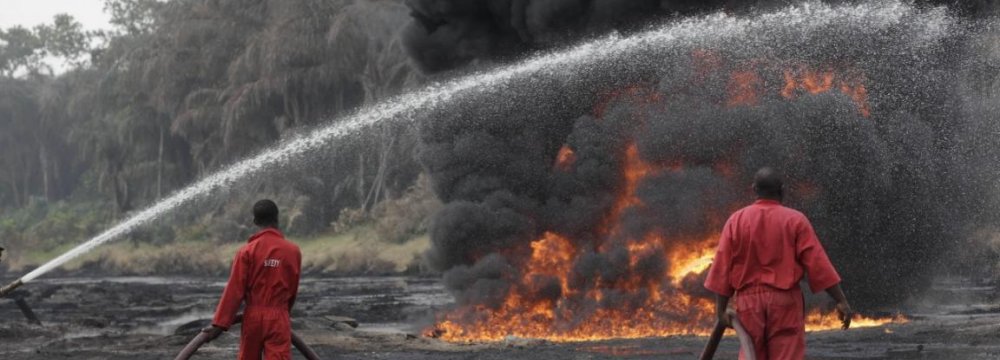 Thieves Caused Nigeria Pipeline Fire 