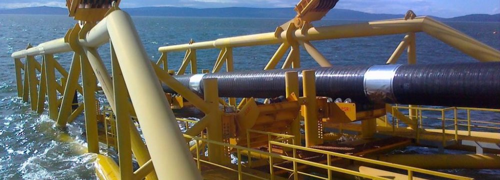 Moscow Underlines Nord Stream-2 Project