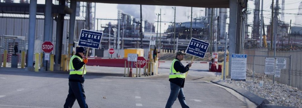US Oil Workers’ Strike Expands to BP Plants