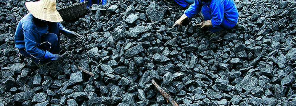 Ukraine Coal Output Down 