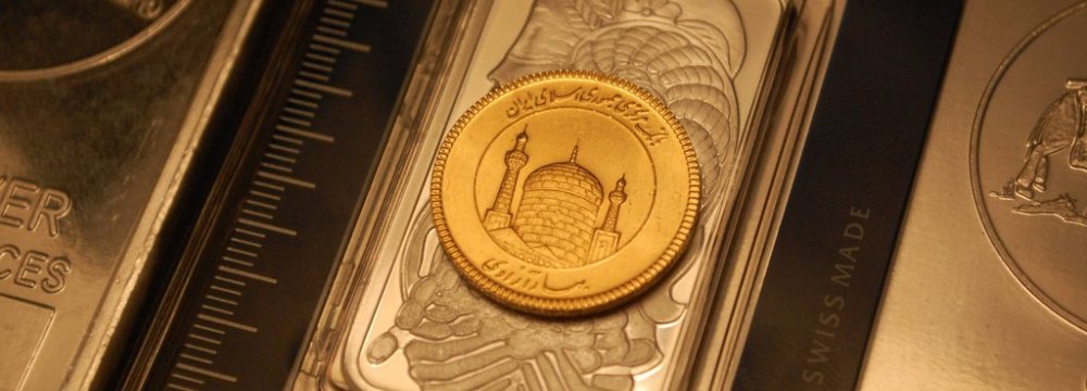 Azadi Gold Coin Ends Week Lower