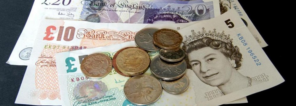 Sterling Rallies to 1-Month High