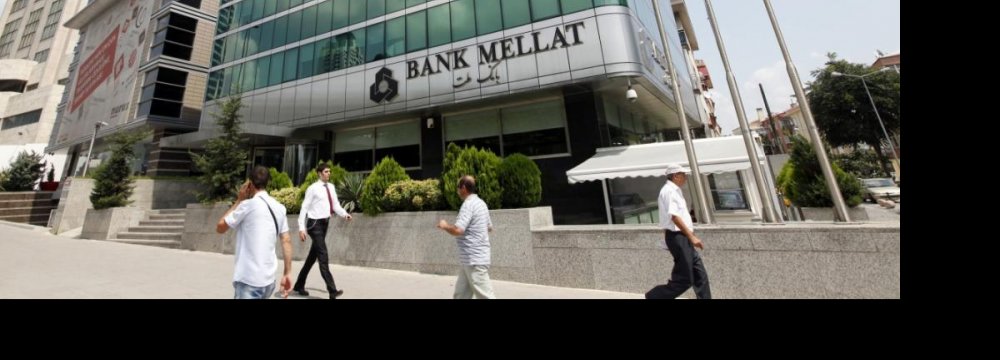 Bank Mellat Becomes Top Lender 