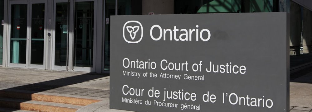 Iran in Ontario Court to Defend Assets