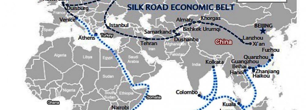 Iran, China Embark on “New Silk Road” 