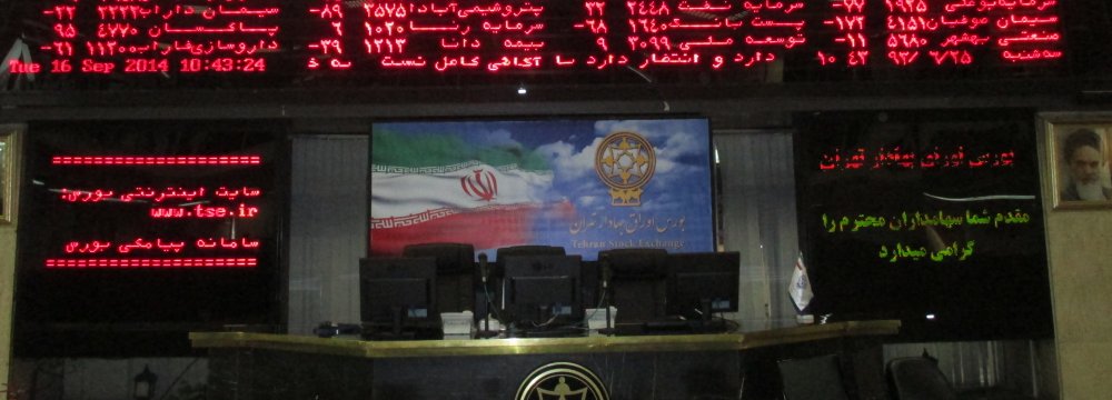 Bears Continue Rout at Tehran Stock Exchange