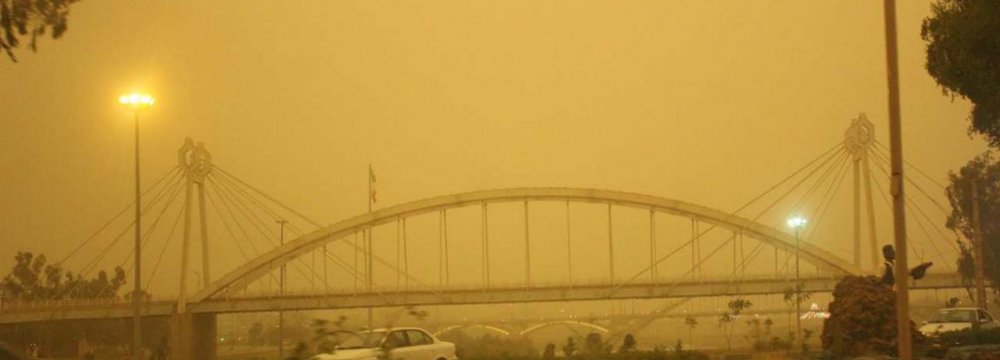 Monitoring Ahvaz Air Pollution 