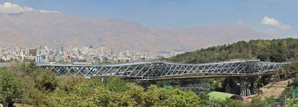 ‘Nature Bridge’ Opens in Tehran