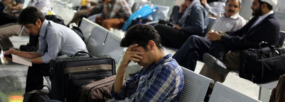 passengers Stage Sit-ins