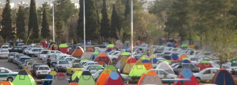 Temporary Camp Sites in Kurdistan