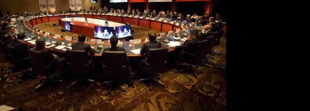 G20 Seeks Road to Recovery, Urges Investments