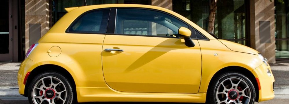 Fiat 500 in Iran