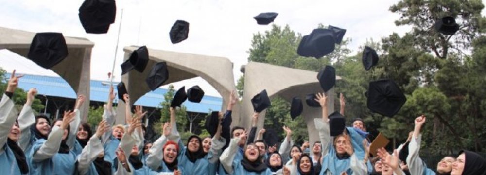Tehran Faculties Rank 56th Globally