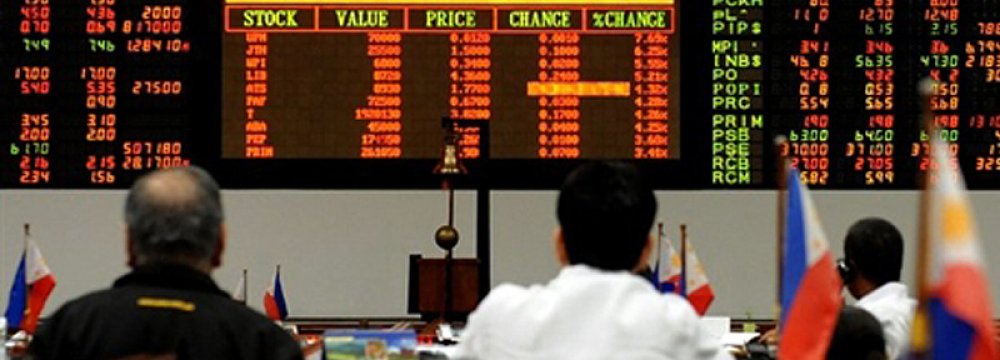 Asian, European Shares Decline | Financial Tribune