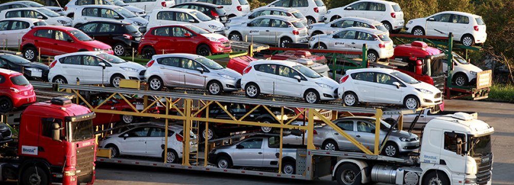 Car Imports Down 