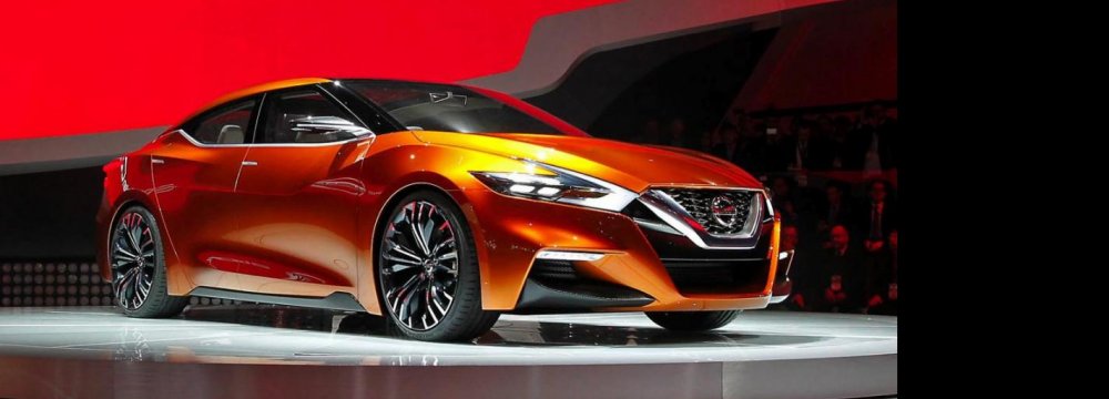 All New Maxima Model Displayed in US