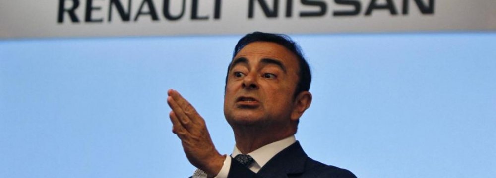 Ghosn Wants Separate CEOs