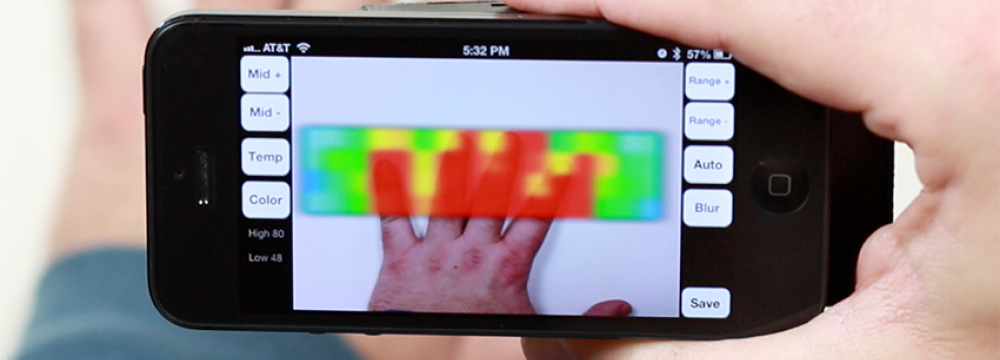 1st Thermal Imaging Phone Created