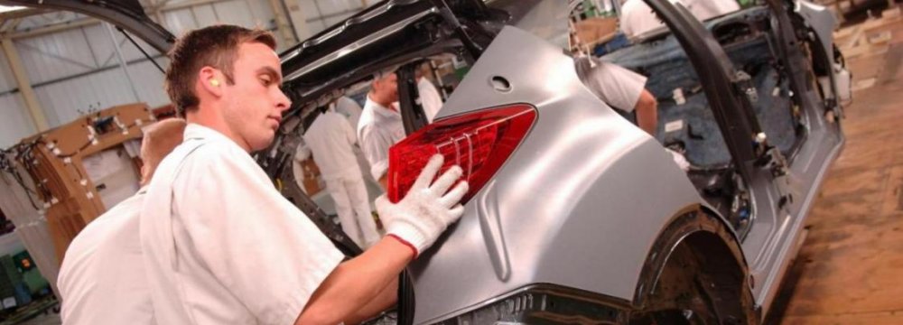 UK Car Production Rises