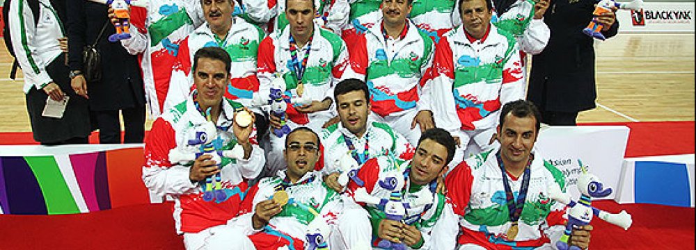 Iran Fourth With 120 Medals in Asian Para Games