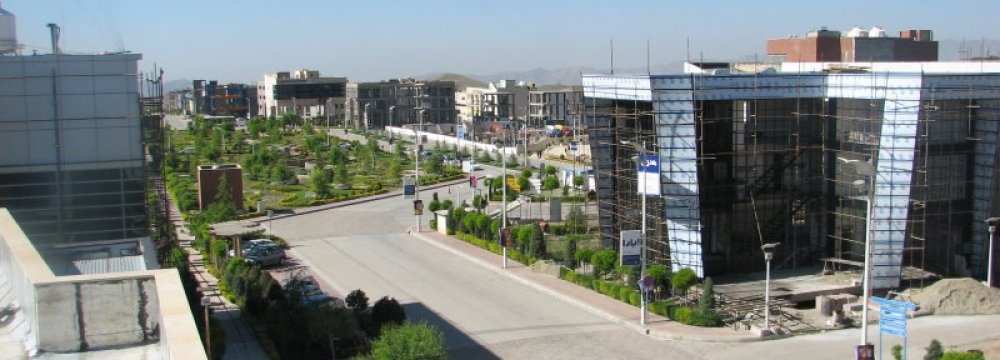 Science Parks Under Construction	