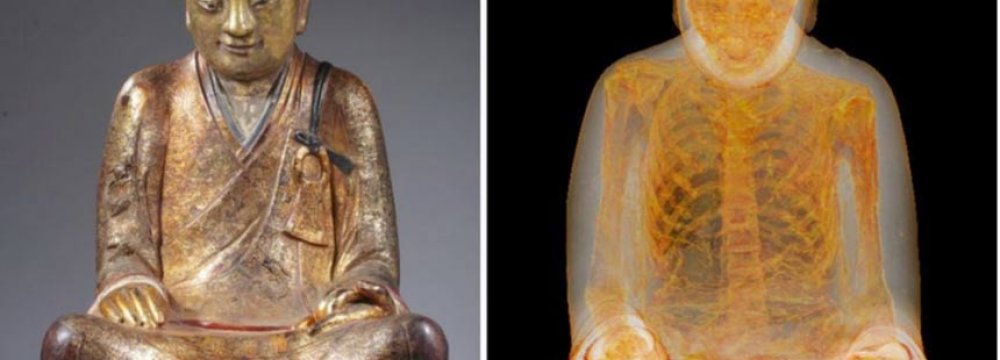 Mummified Monk Found Inside Ancient Buddha Statue