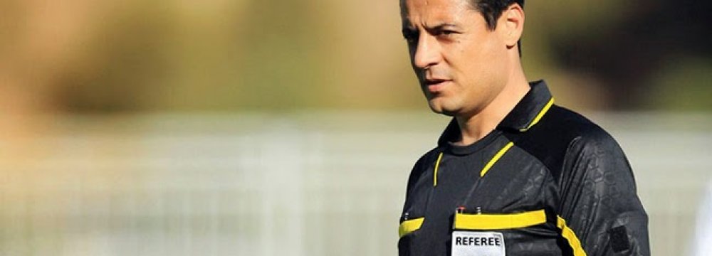 Iran’s Faghani to Referee 2015 AFC Final