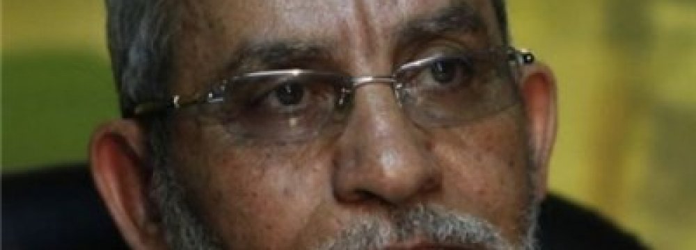 Badie Death Sentence Reduced to Life in Egypt