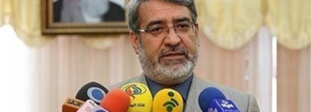 Minister: Iran’s Borders Fully Secure