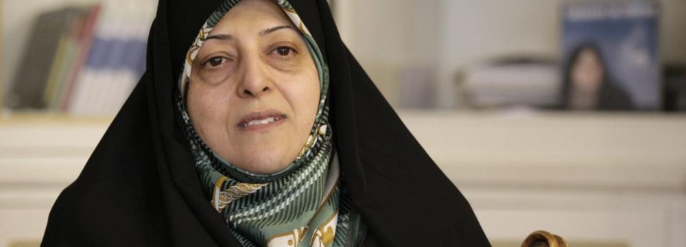 Ebtekar Condemns Environment Politicization