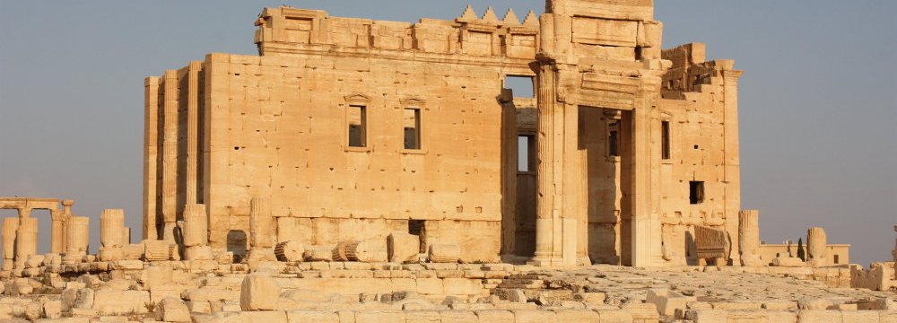 Palmyra Arch Restoration 