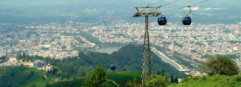 Gondola  Lift in Gilan