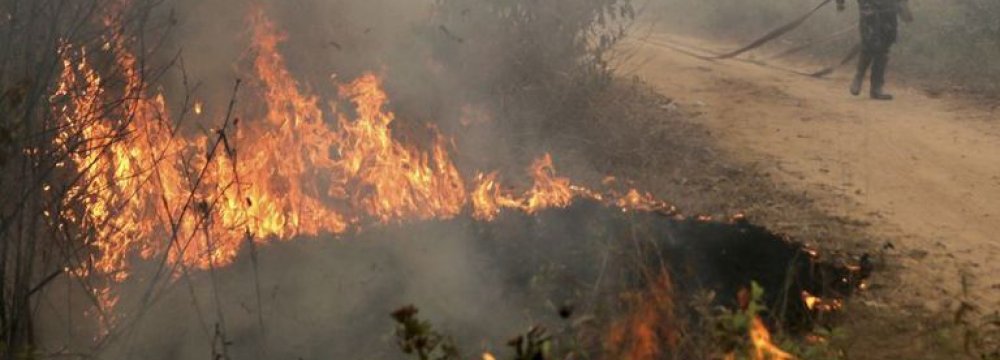 Indonesia Wildfires Causing SE Asia Haze