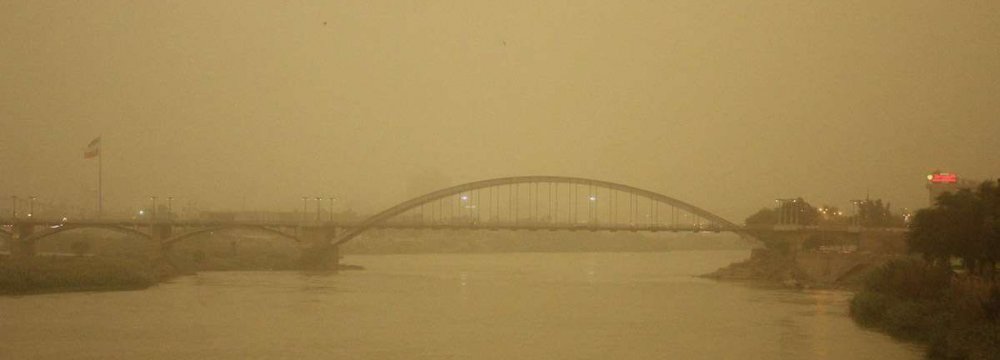 Sources of Dust Storms Increase in Khuzestan