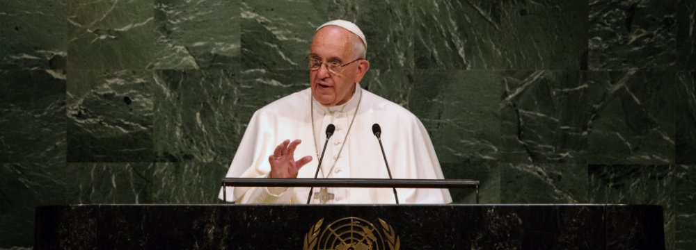Pope Calls for Upholding Environmental Rights