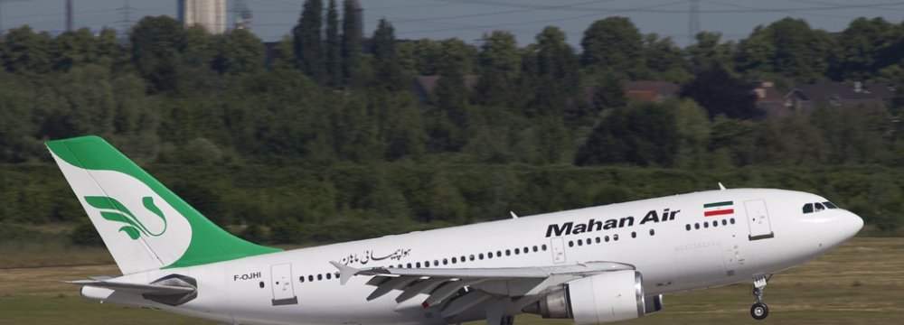 Mahan Air Launches Tehran-Sochi Flights