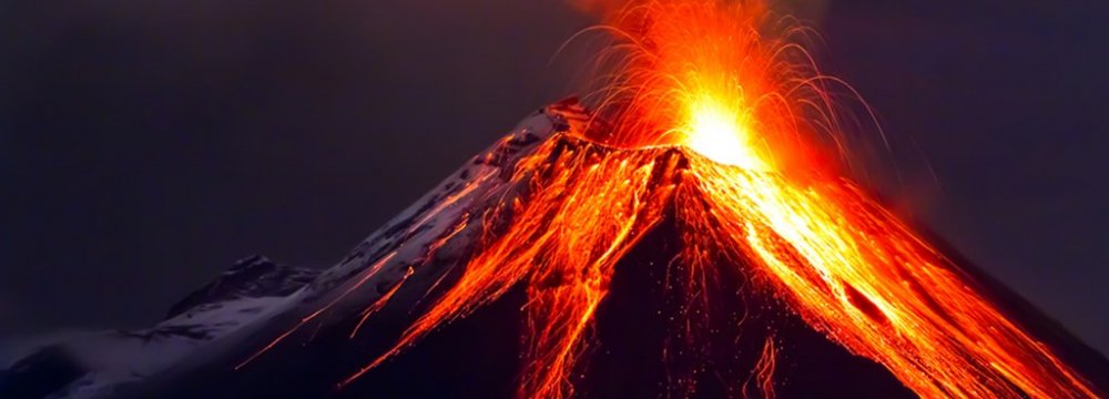 Volcano Superchain Discovered  in Australia