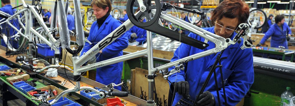 French Factory Output Down