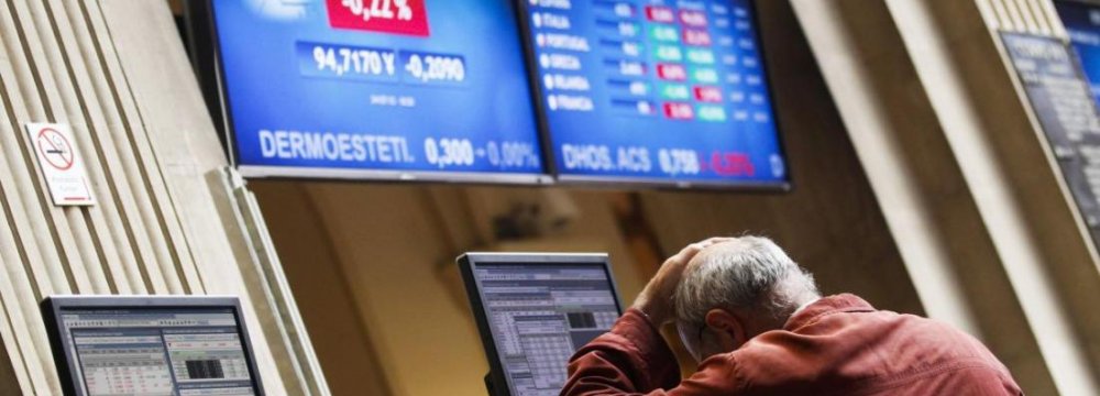 Global Shares Fall