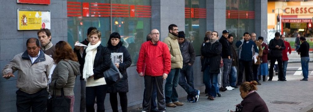 Joblessness Focal Point in Spanish Vote