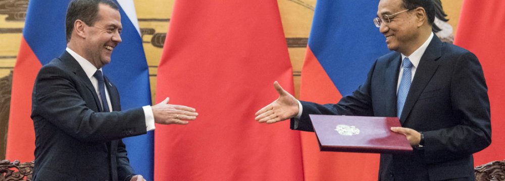 Moscow, Beijing Agree Deals Worth $5b